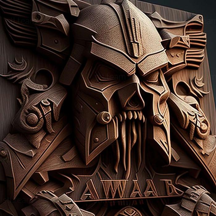 3D model Warhammer 40000 Dawn of War  Dark Crusade game (STL)